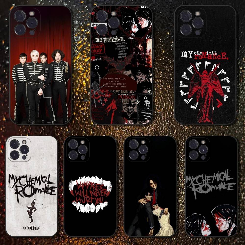 Anime Cosplay Romance - My C-Chemical Romance MCR iPhone 16,15,14,13,12,11