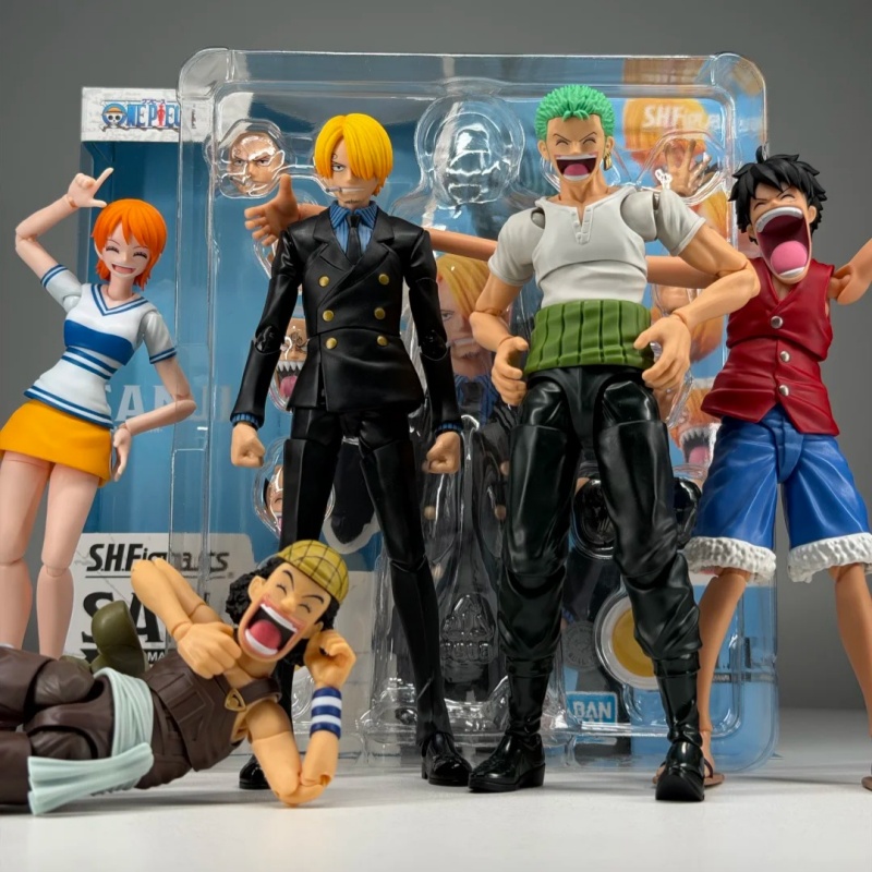 Anime Cosplay Romance - バンダイ S.H.Figuarts ワンピース ロマンス・ドーン ウソップ ナミ