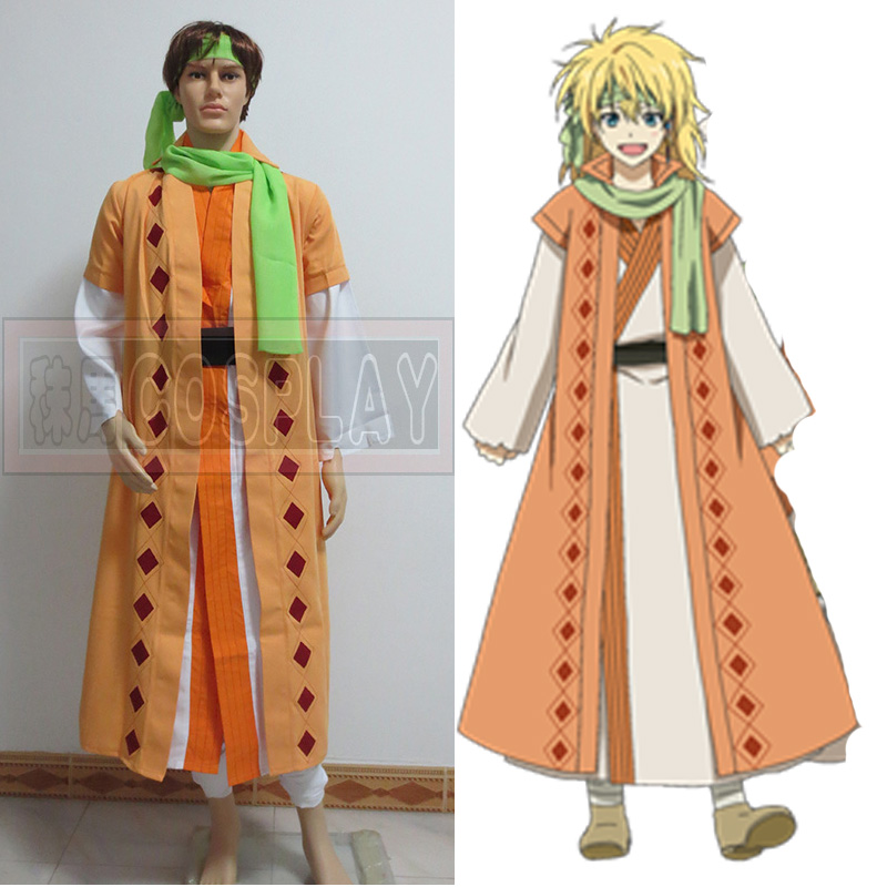 Zenos Anime Cosplay - 夜明けのヨナ アカツキノヨナ ゼノ イエロードラゴン コスプレ衣装 ハロウィン