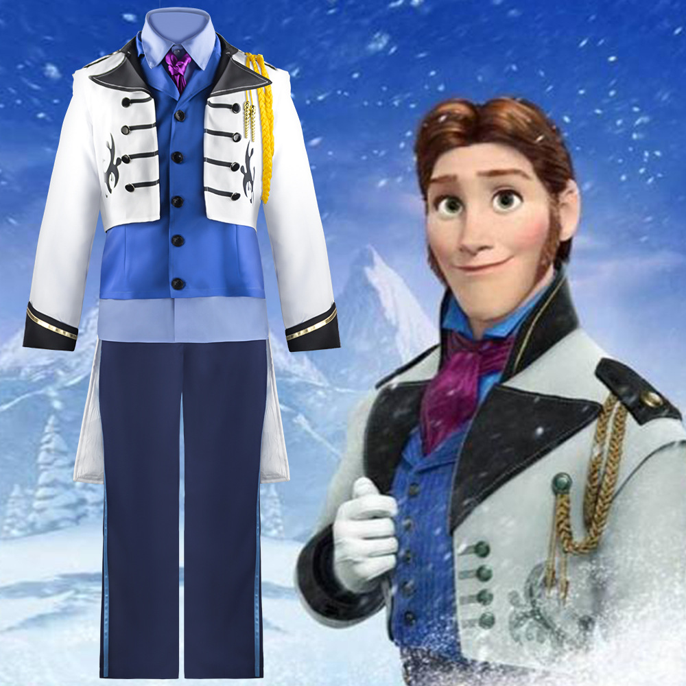 Anime Cosplay Romance - アニメコス服 プリンスハンス アナと雪の女王 ハンスコスプレ ハロウィン 雪の女王