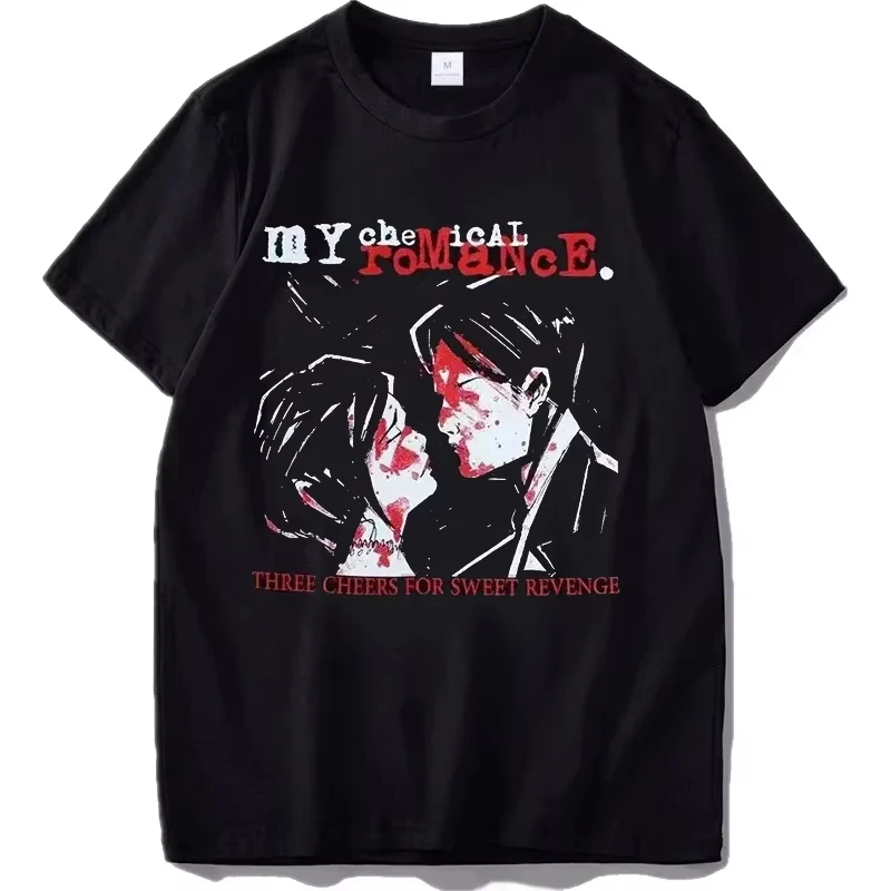 Anime Cosplay Romance - マイケミカルロマンス Tシャツ女性ファッション Tシャツクールヒップホップ男性 Tシャツカジュアル夏ヴィンテージアニメトップ Tシャツ