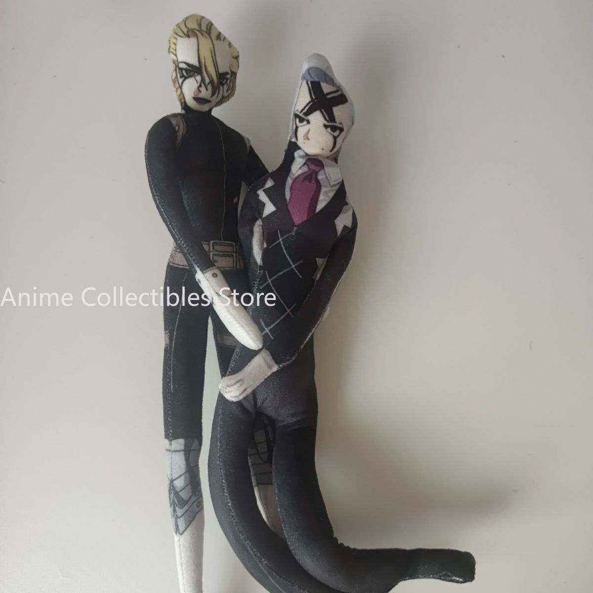 Zenos Anime Cosplay - アニメ Dr.STONE ゼノ・ヒューストン・ウィンフィールド コスプレ 28 センチメートルぬいぐるみ手足を曲げることができるモデル楽しい誕生日プレゼント
