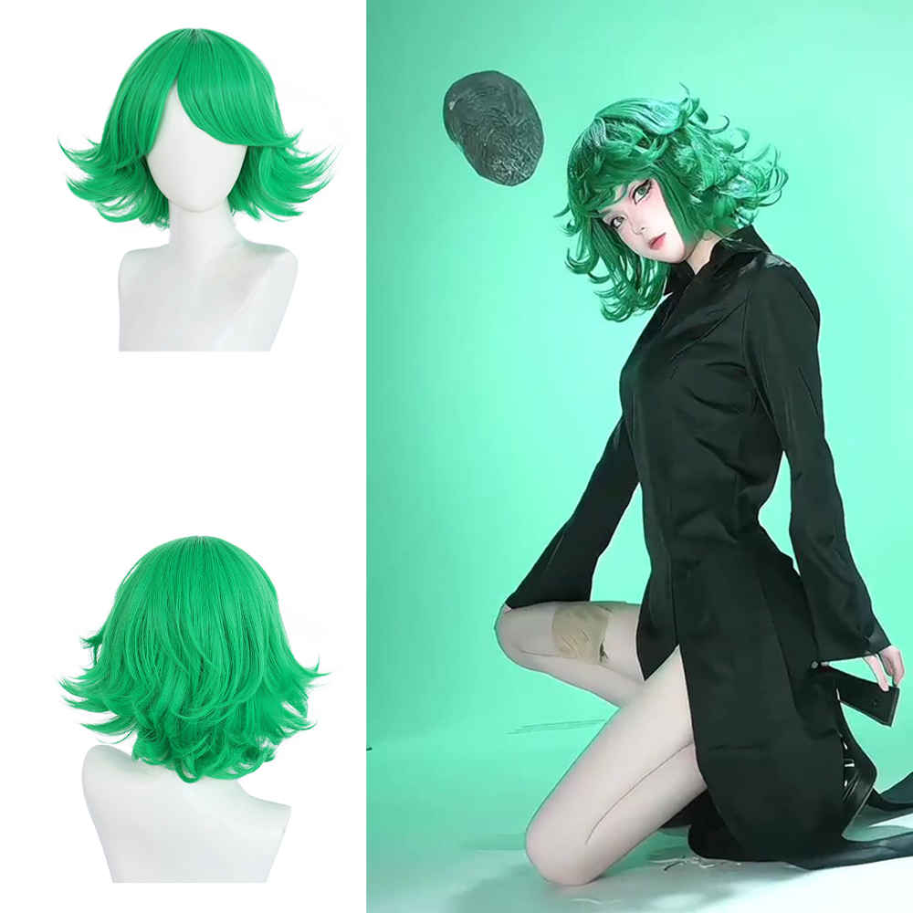 Anime Cosplay One Punch Man - アニメ ワンパンマン ‌ ‌ タツマキ コスプレ