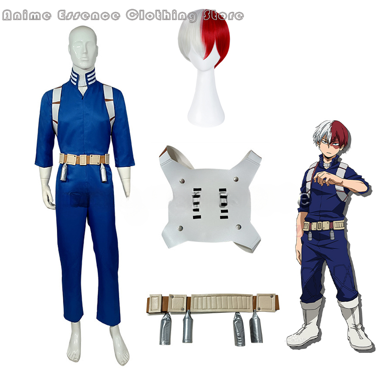 My Hero Academia Belt - 男性と女性のための私のヒーローアカデミアのコスプレ衣装,トップ,パンツ,ベルト,かつら,ベルト,アニメ,shoto,僕のヒーロー,ハロウィーン