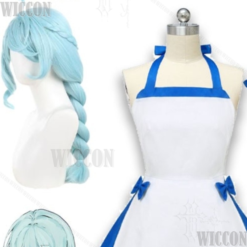 Zenos Anime Cosplay - ブルーキャラクタードレスゼノ夏ハロウィン後コスプレ衣装ファッション女性コスプレイヤーデイリーストリートナヴィダードカーニバルイベント