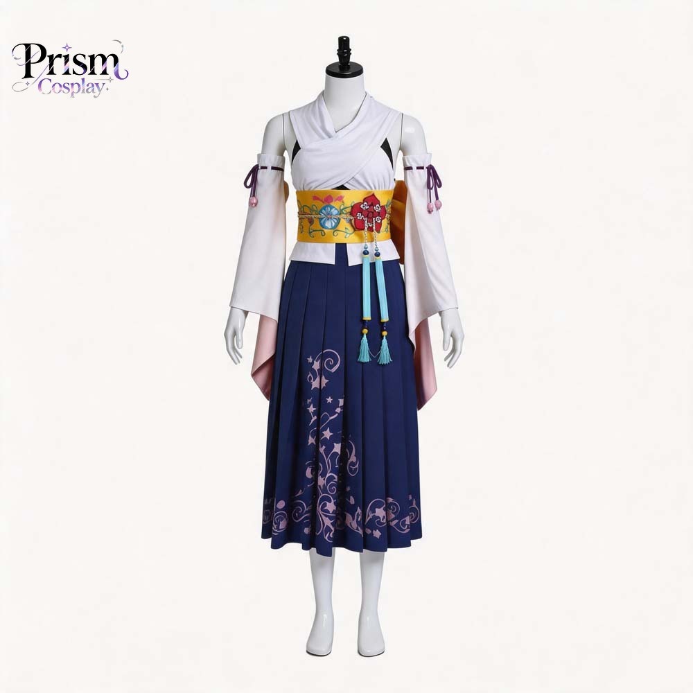 ファイナルファンタジー テン ユナ召喚コスプレ衣装日本の着物 - Quality Anime Cosplay のレビューと価格