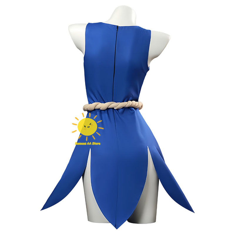 アニメドクターストーンコスプレコハクコスプレ衣装ドレス腰飾り - Anime Cosplay Mujer のレビューと価格