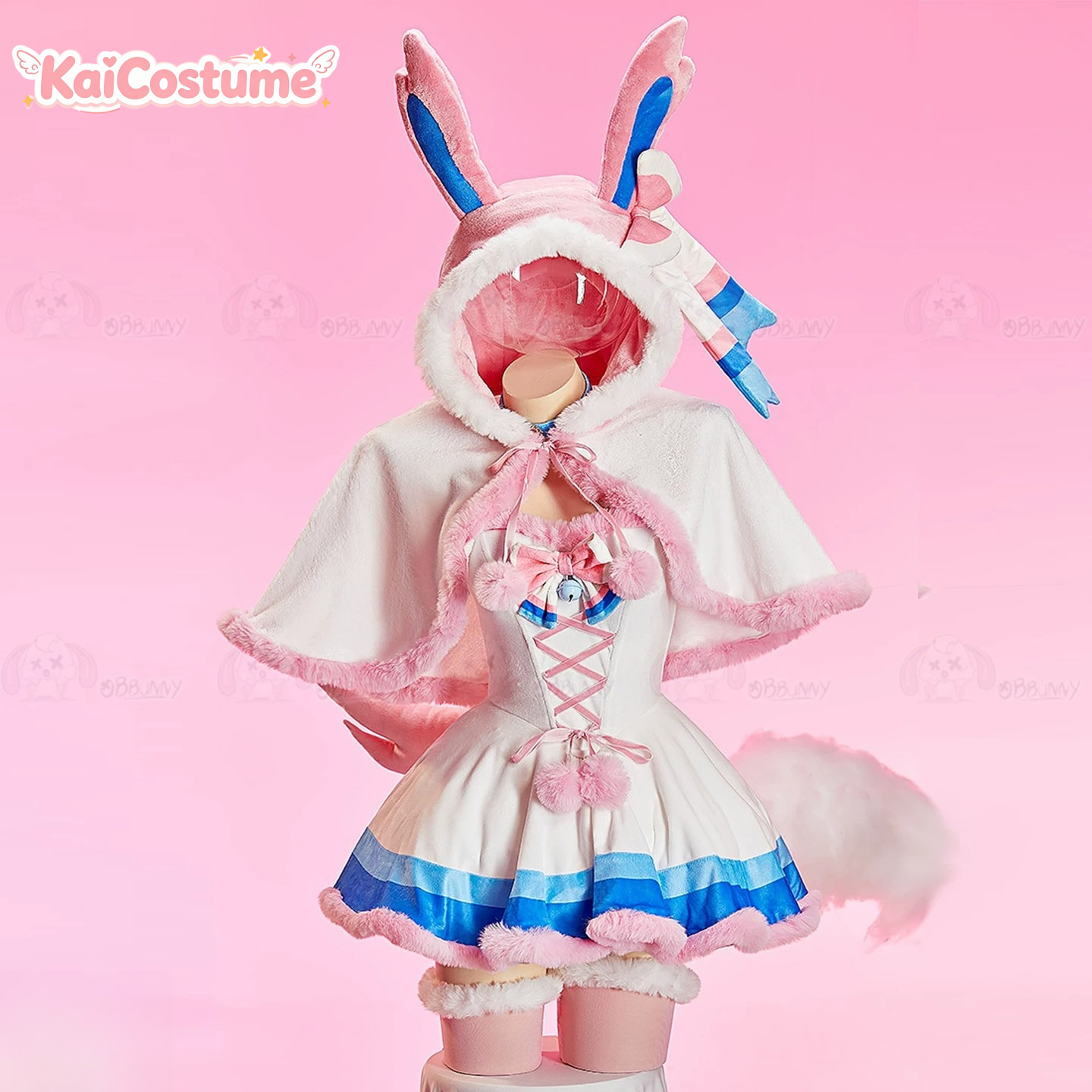 高品質オリジナルクリスマスエルフピンクふわふわケープドレスコ - Quality Anime Cosplay のレビューと価格