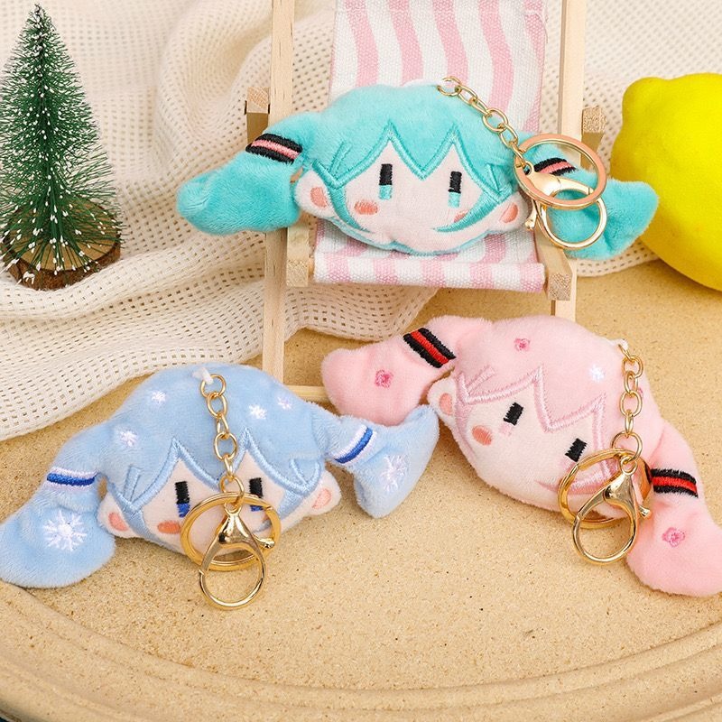 初音ミクキーホルダー＆ぬいぐるみカップルセット - かわいい - Anime Cosplay For Couples のレビューと価格