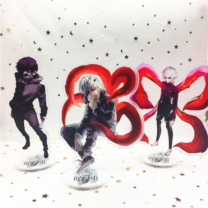 東京グール新作アニメアクリルスタンドモデルカネキケンジュゾス - Anime Cosplay Tokyo Ghoul のレビューと価格
