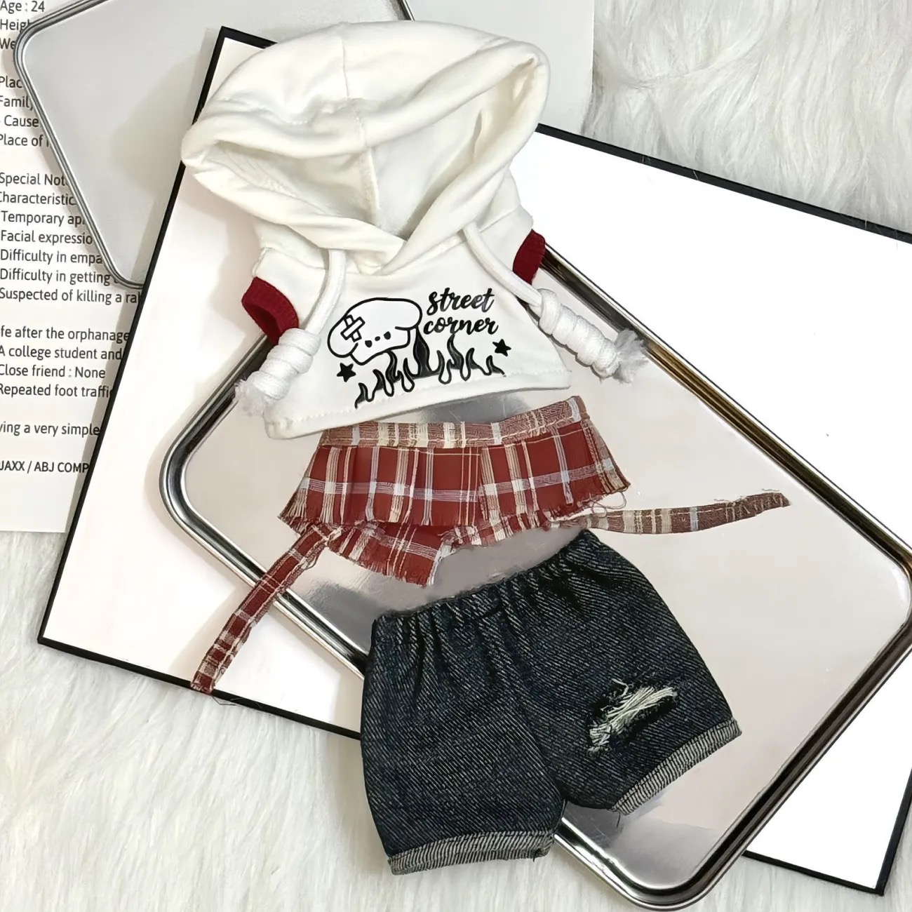 20 センチメートルコスプレ綿人形セットアメリカンレトロ人形 - Anime Cosplay Clothes のレビューと価格