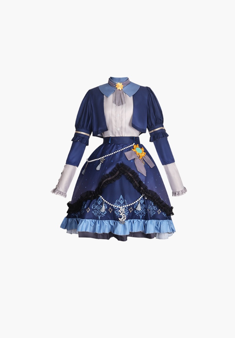 2025 PJSK スターカラフルなドレス秋山瑞希東雲恵那朝 - Anime Cosplay Outfits For Women のレビューと価格