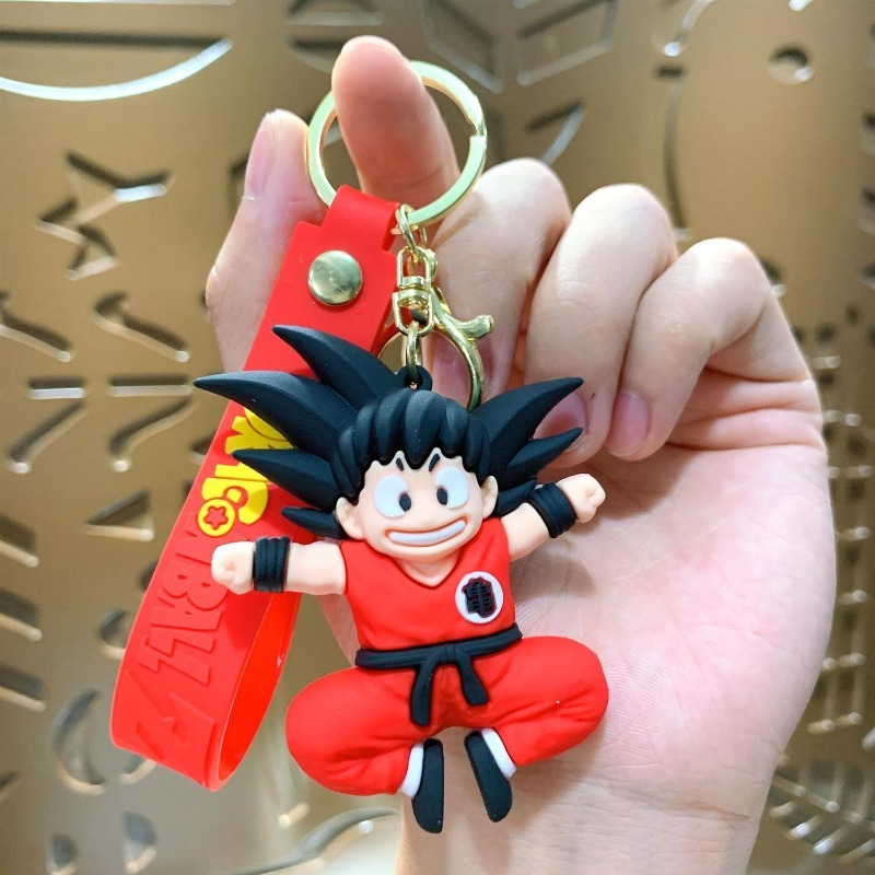 ドラゴンボールZ悟空キーホルダー - かわいいアニメPVCキ - Anime Cosplay Ideas Male のレビューと価格