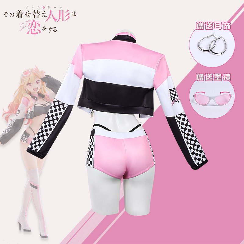 アニメ私のドレスアップダーリンマリン北川コスプレ衣装ウィッグ - Anime Marin Cosplay のレビューと価格