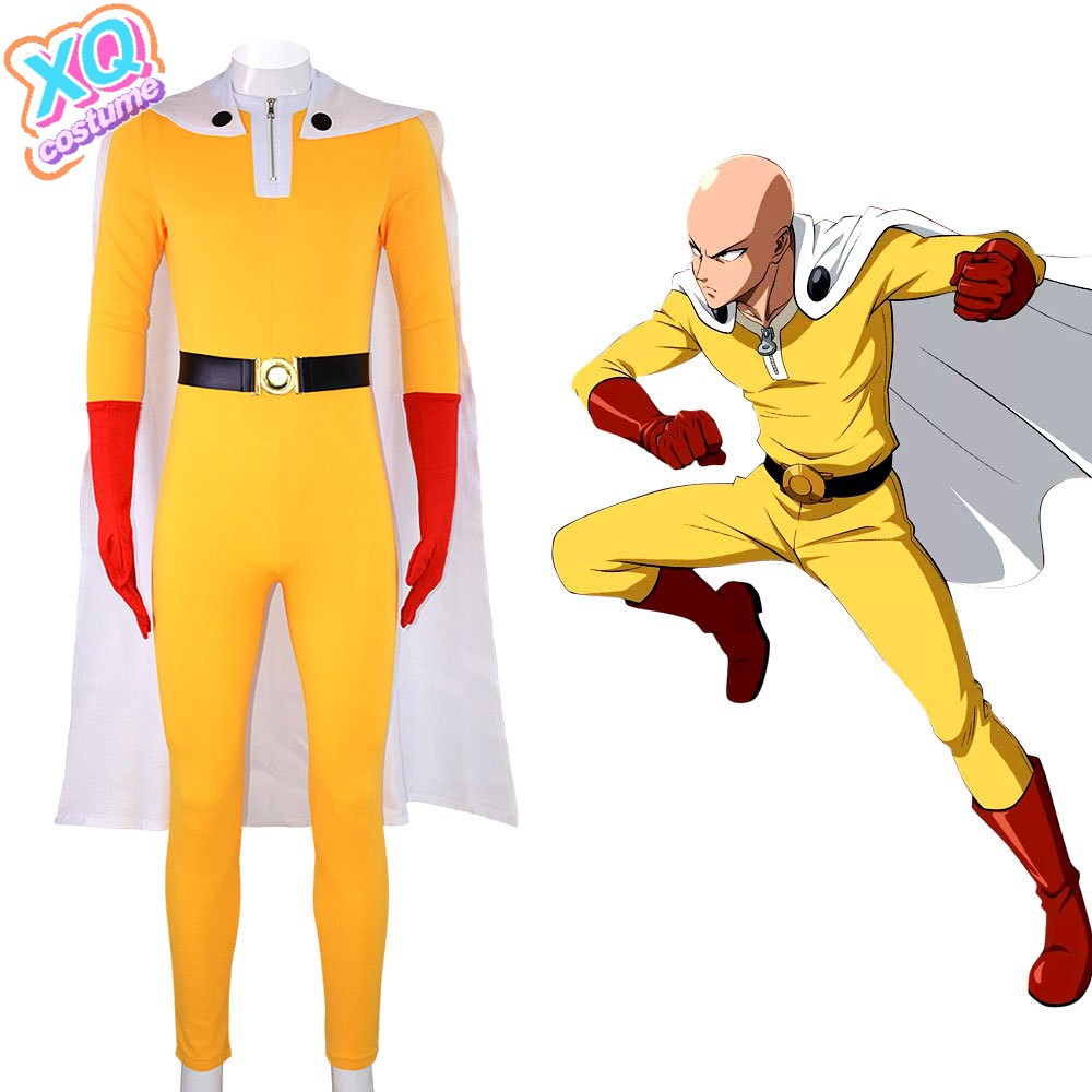 アニメワンパンマンサイタマコスプレ衣装男性用ハロウィン日本ア - Anime Cosplay One Punch Man のレビューと価格