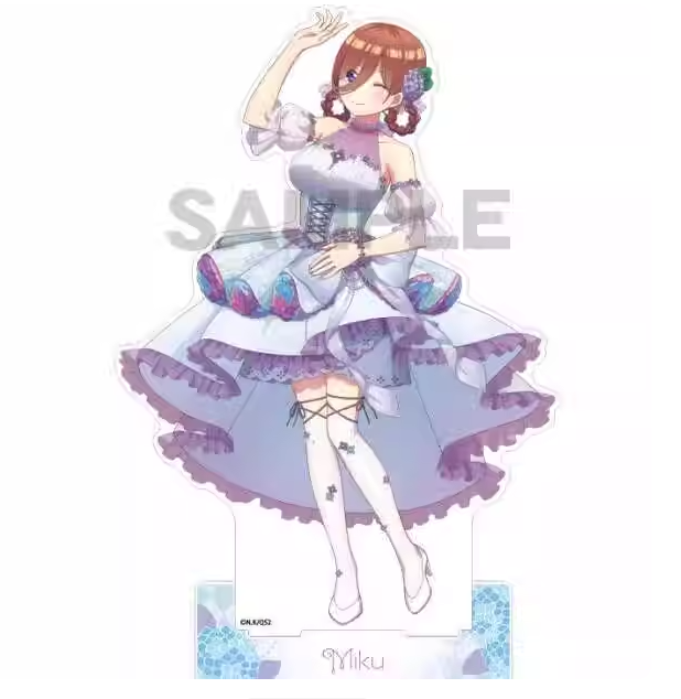 アニメ五等分の花嫁中野五月人月季アクリルスタンドフィギュアモ - Quintuplets Anime Cosplay のレビューと価格