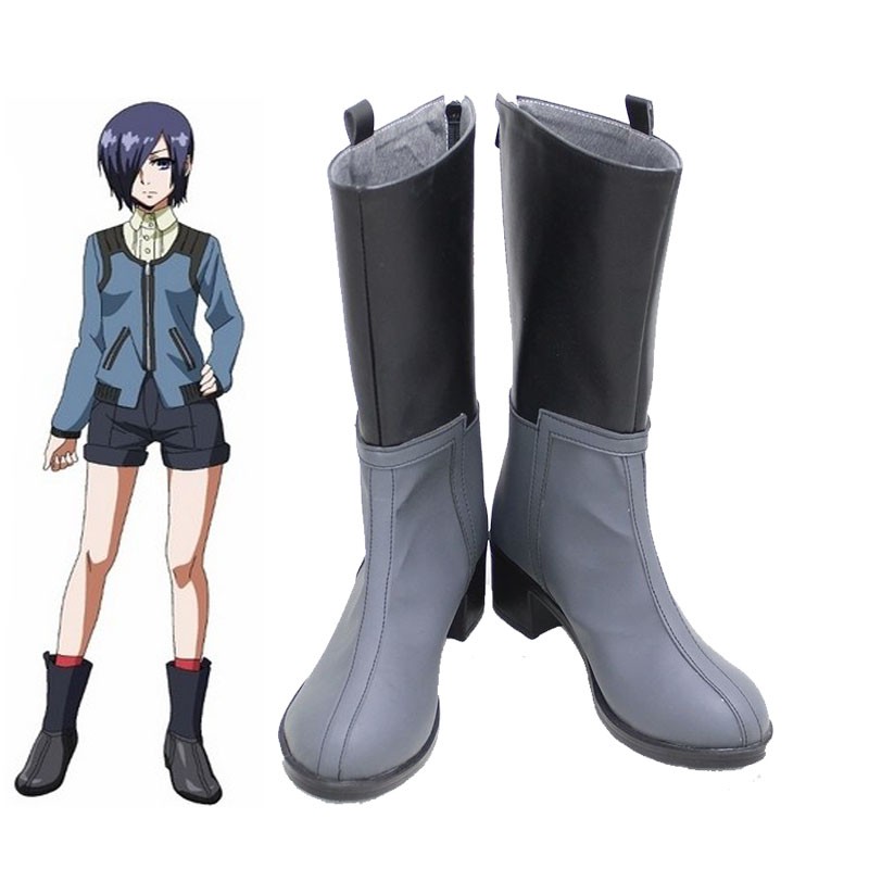 東京グール 霧島トウカ コスプレ靴 人工皮革 ハイブーツ S - Anime Cosplay Tokyo Ghoul のレビューと価格