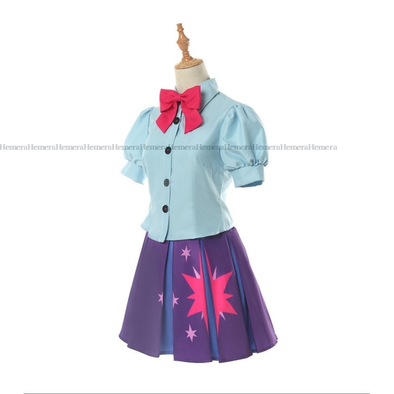 女の子のための小さなポニーのコスプレ衣装,トワイライトウィッ - Anime Cosplay Little Girl のレビューと価格