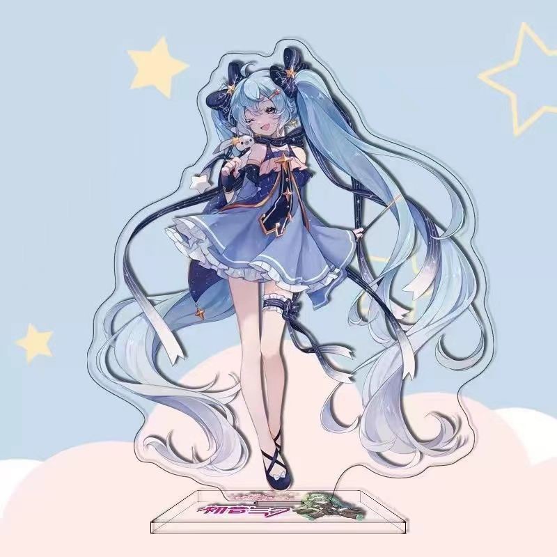 初音ミク アニメキャラクター アクリルスタンド バーチャルシ - Anime Cosplay Props のレビューと価格