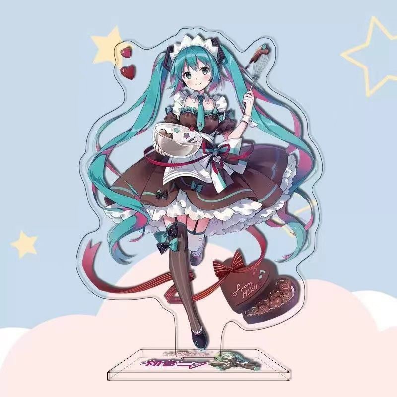 初音ミク アニメキャラクター アクリルスタンド バーチャルシ - Anime Cosplay Props のレビューと価格