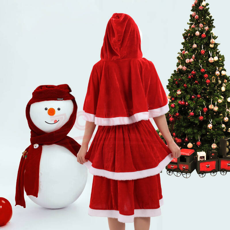 2025 クリスマス スカート コスプレ ドレス クリスマス - Anime Cosplay Little Girl のレビューと価格