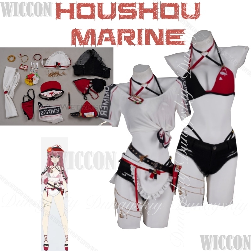 ホロライブ ゲーマー バーチャルアンカー JP 花京院 マリ - Anime Marin Cosplay のレビューと価格