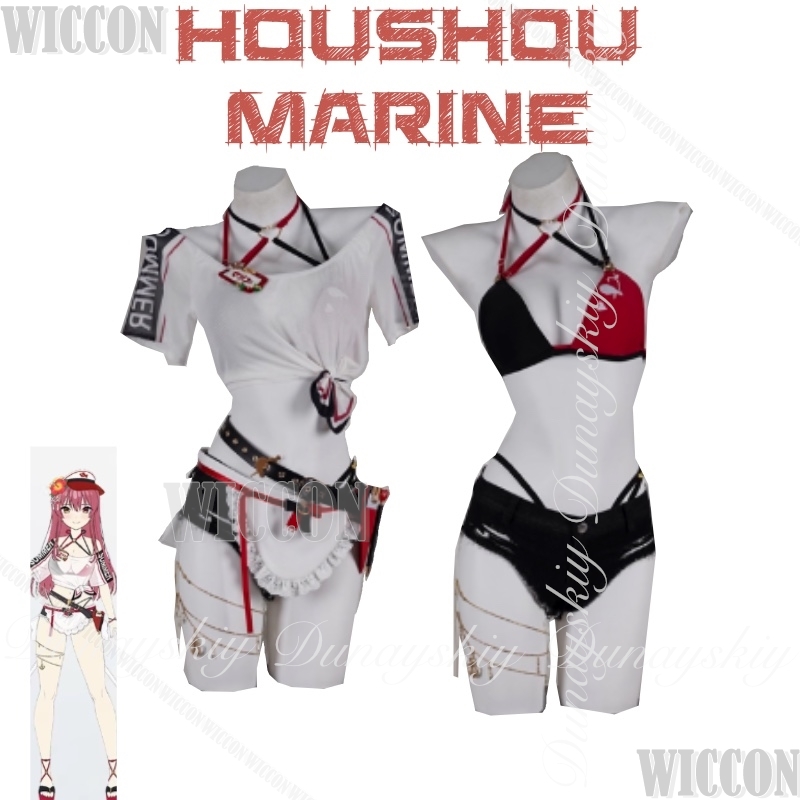 ホロライブ ゲーマー バーチャルアンカー JP 花京院 マリ - Anime Marin Cosplay のレビューと価格