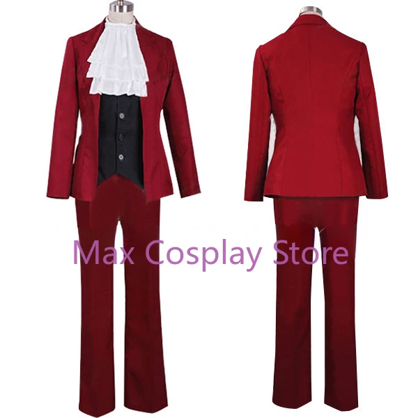 マックス・ゲーム コスプレ衣装 マイルズ・エッジワース コス - Anime Cosplay Nz のレビューと価格