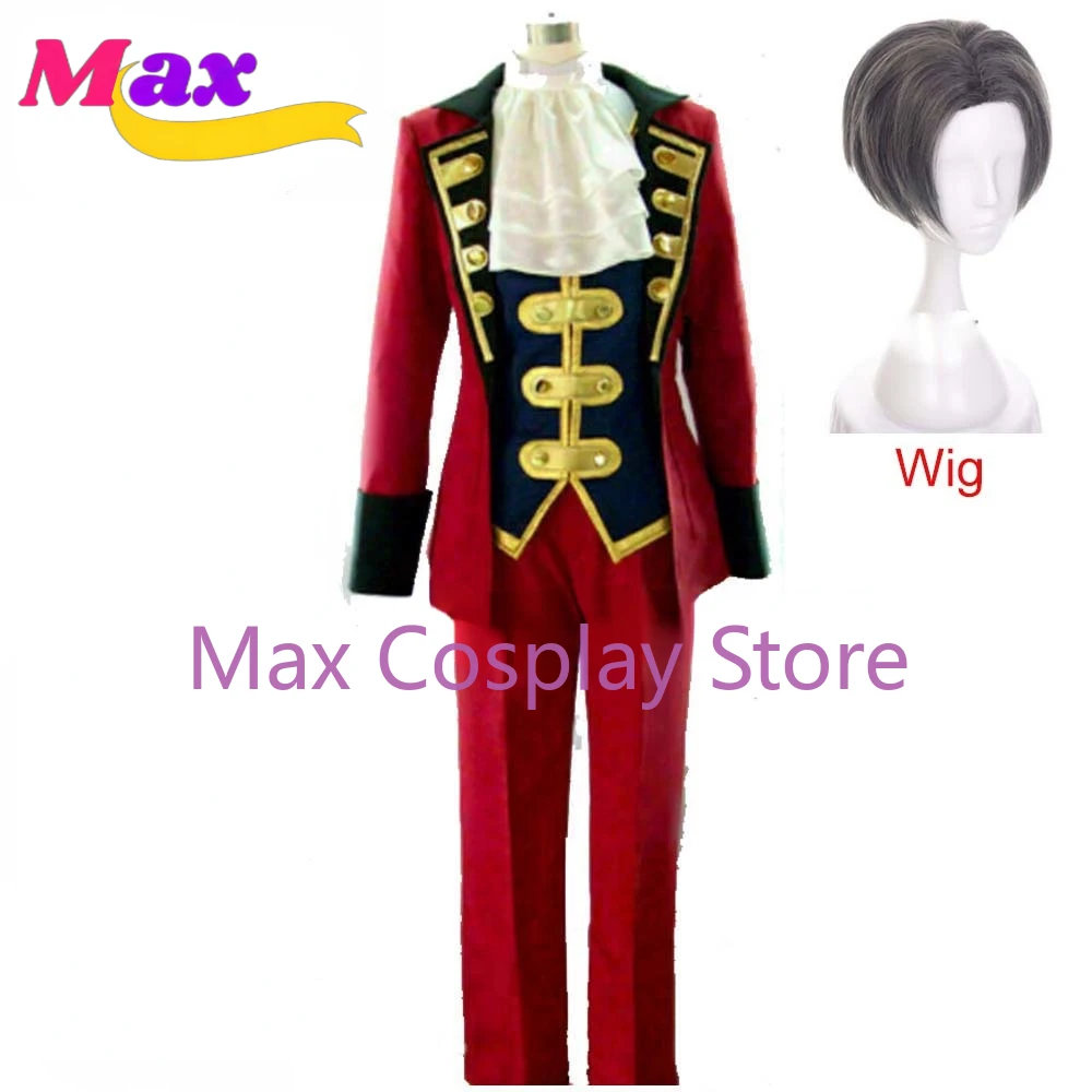 マックス・マイルズ・エッジワース コスプレ衣装 カスタマイズ - Anime Cosplay Nz のレビューと価格