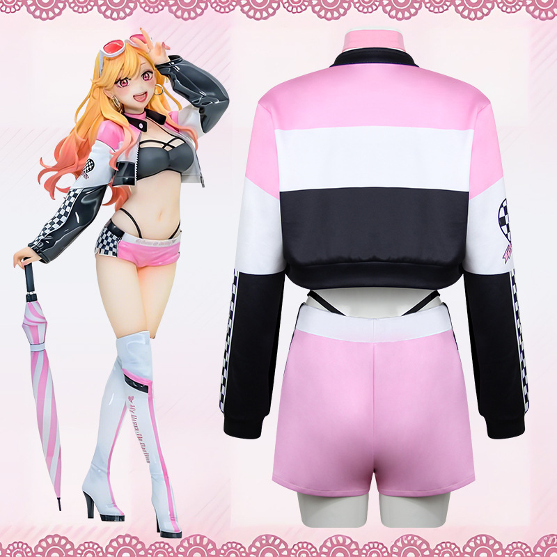 アニメマリン北川私のドレスアップダーリンレーシングスーツコス - Anime Marin Cosplay のレビューと価格