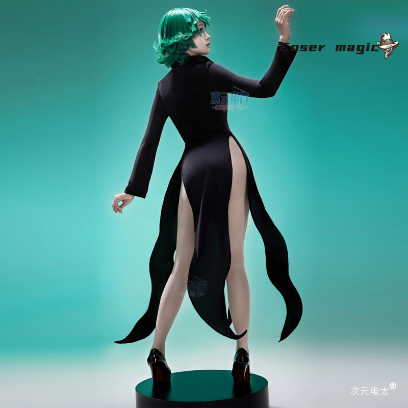 アニメワンパンマンタツマキコスプレ衣装制服ハロウィンカーニバ - Anime Cosplay One Punch Man のレビューと価格
