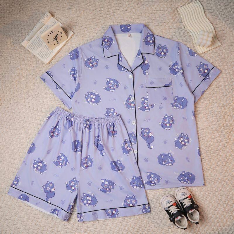 原神インパクト放浪者コスプレ衣装夏長袖パジャマホームドレス学 - Anime Cosplay Dress のレビューと価格