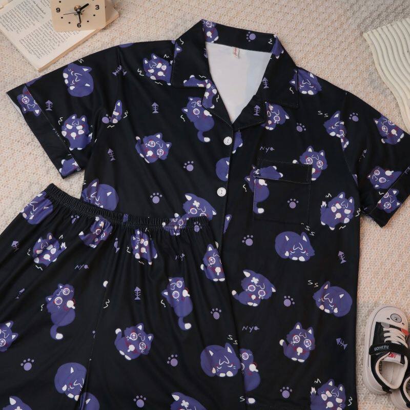原神インパクト放浪者コスプレ衣装夏長袖パジャマホームドレス学 - Anime Cosplay Dress のレビューと価格