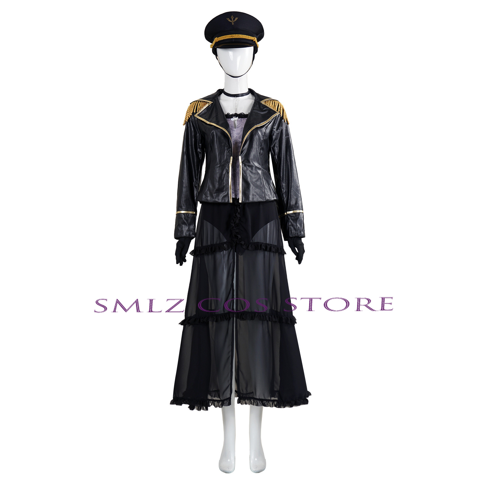 アニメ私のドレスアップマリン北川コスプレ軍事黒ロベリア制服ド - Anime Marin Cosplay のレビューと価格