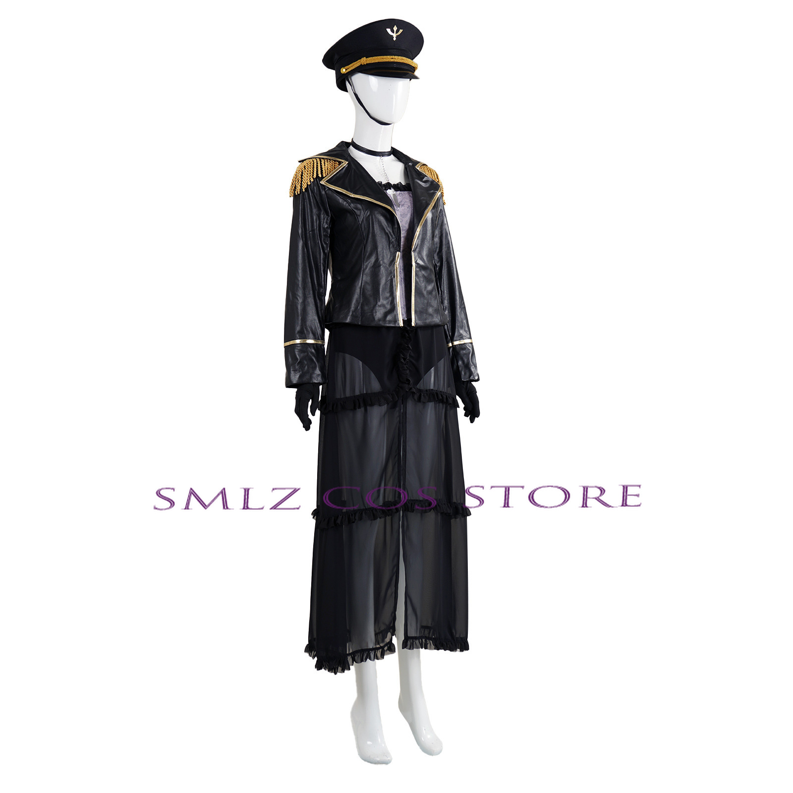 アニメ私のドレスアップマリン北川コスプレ軍事黒ロベリア制服ド - Anime Marin Cosplay のレビューと価格