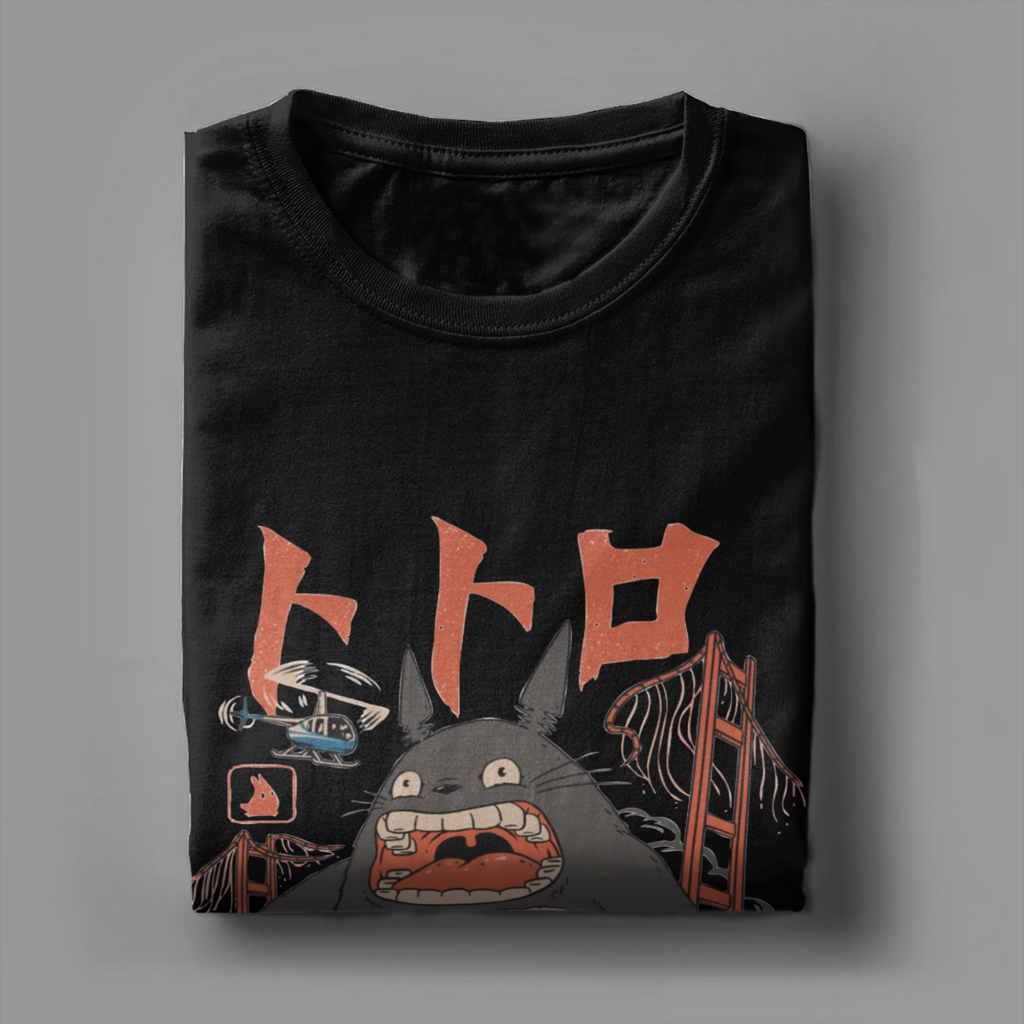 トトロ-宮崎アニメメンズ Tシャツ漫画クリエイティブ Tシャ - Anime Cosplay Ideas Male のレビューと価格