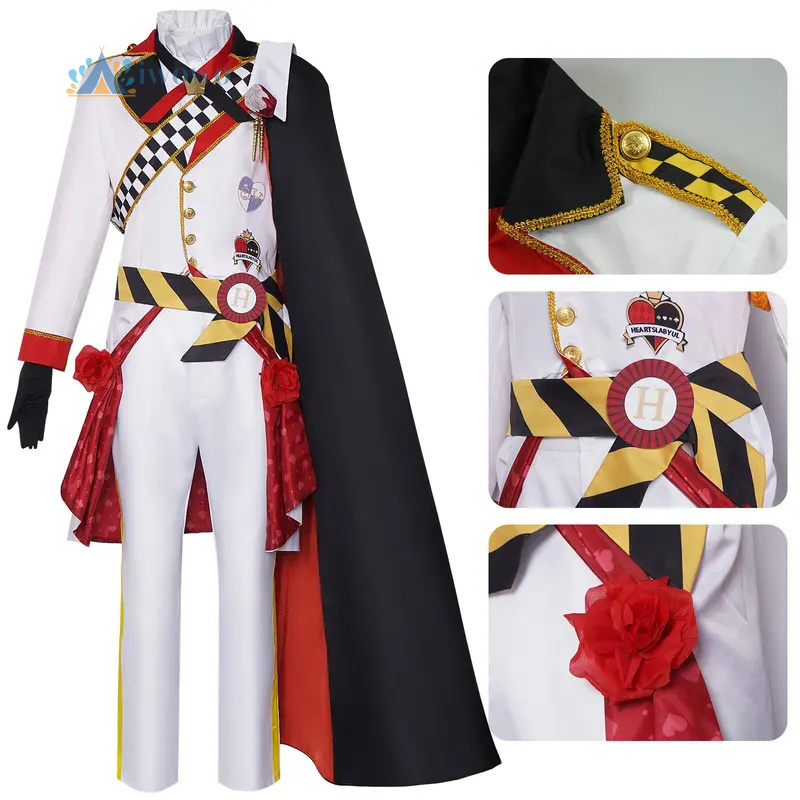 ツイステッドワンダーランドコスプレリドルコスチュームハロウィ - Anime Cosplay Clothes のレビューと価格