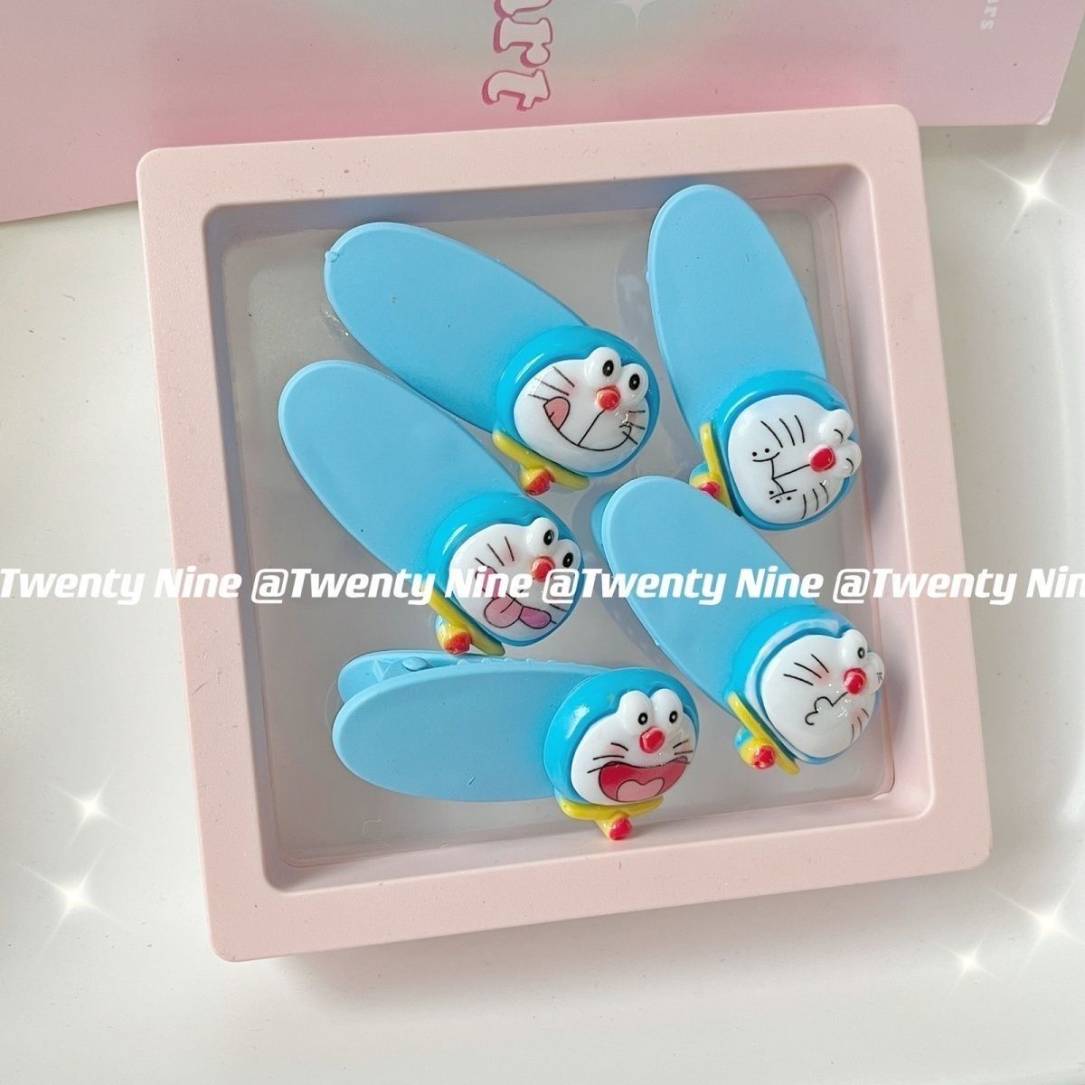 かわいいドラえもん表現のダックビルヘアクリップ、インスタイル - Anime Cosplay For Couples のレビューと価格