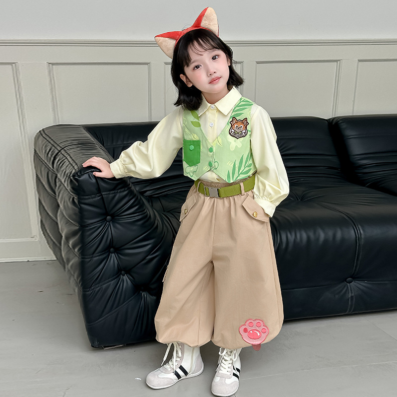 ズートピア 2 キツネニックコスプレ衣装ニック 3CPS 小 - Anime Cosplay Little Girl のレビューと価格