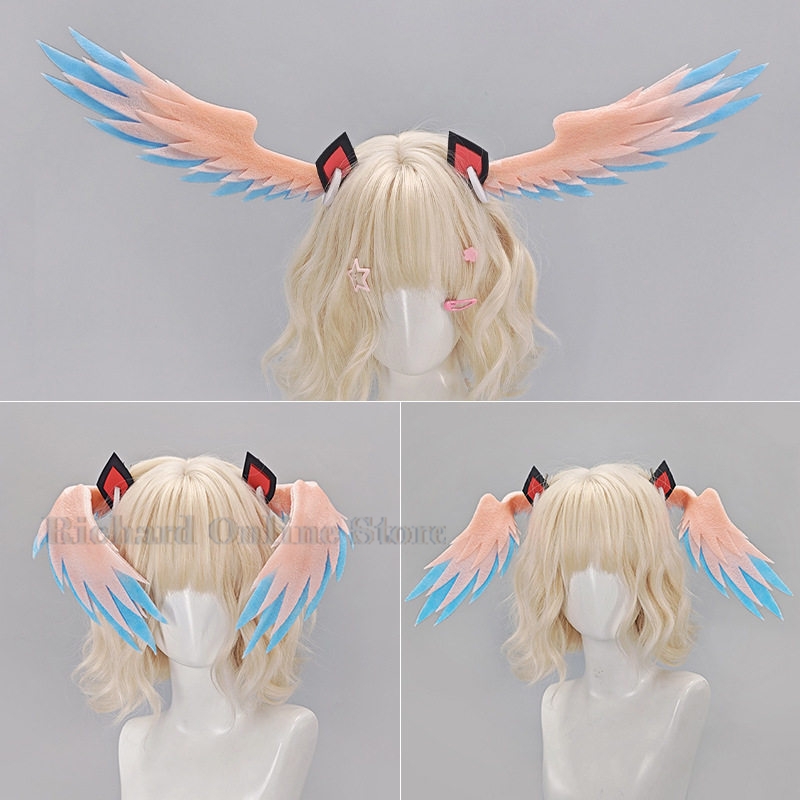 原神インパクトリネアアニメコスプレヘア装飾ウィッグアクセサリ - Anime Cosplay Mujer のレビューと価格