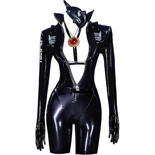 WHH アニメニッケクエンシーコスプレ衣装黒のボディスーツマ - Anime Cosplay Outfits For Women のレビューと価格