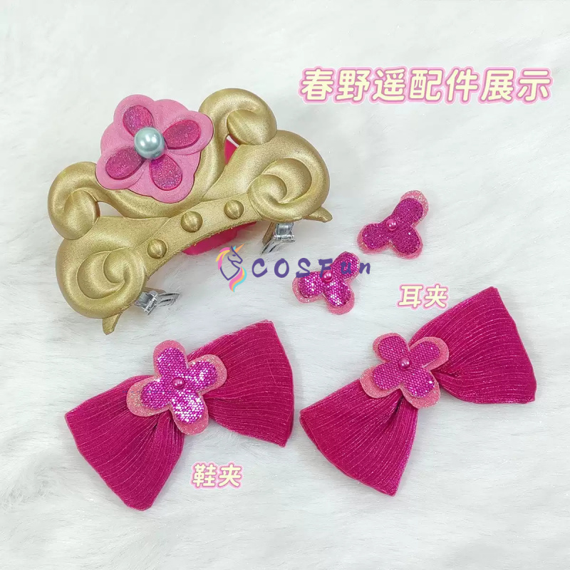 プリキュア春野ハルカコスプレ衣装女性ロリータドレスファンシー - Anime Cosplay Dress For Women のレビューと価格