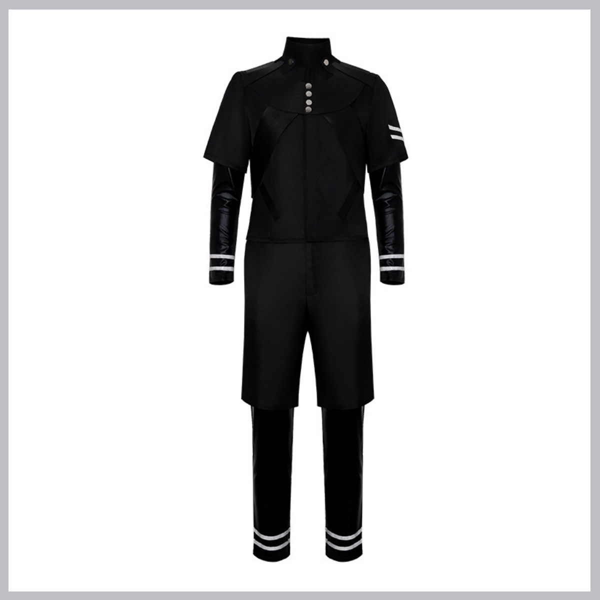 アニメ東京グールカネキケンコスプレ衣装戦闘服黒トップスジャン - Anime Cosplay Tokyo Ghoul のレビューと価格