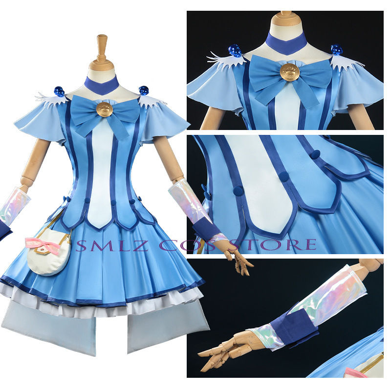 キュアビューティーコスプレアニメスマイルグリッターブリーズキ - Anime Cosplay Outfits For Women のレビューと価格