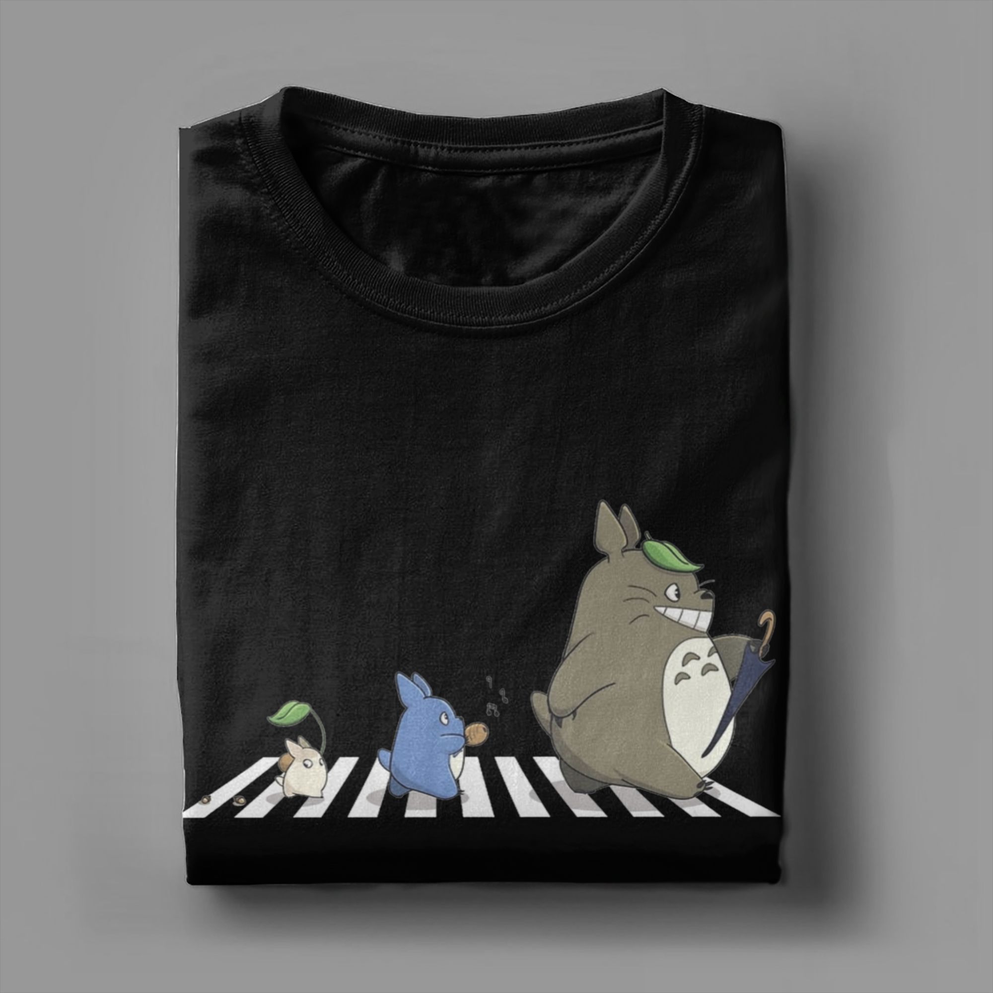 アニメトトロ-宮崎 Tシャツ男性面白いコットン Tシャツクル - Anime Cosplay Ideas Male のレビューと価格