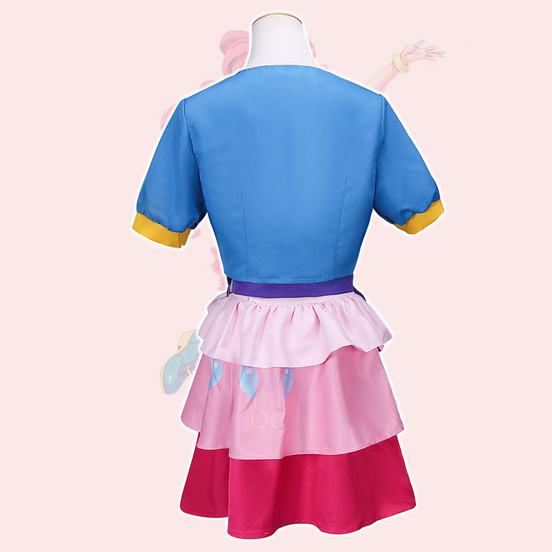 アニメリトルポニーピンキーパイコスプレ衣装ウィッグかわいいプ - Anime Cosplay Little Girl のレビューと価格