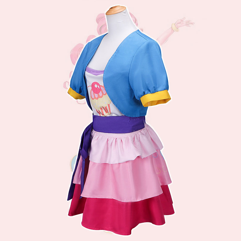 アニメリトルポニーピンキーパイコスプレ衣装ウィッグかわいいプ - Anime Cosplay Little Girl のレビューと価格