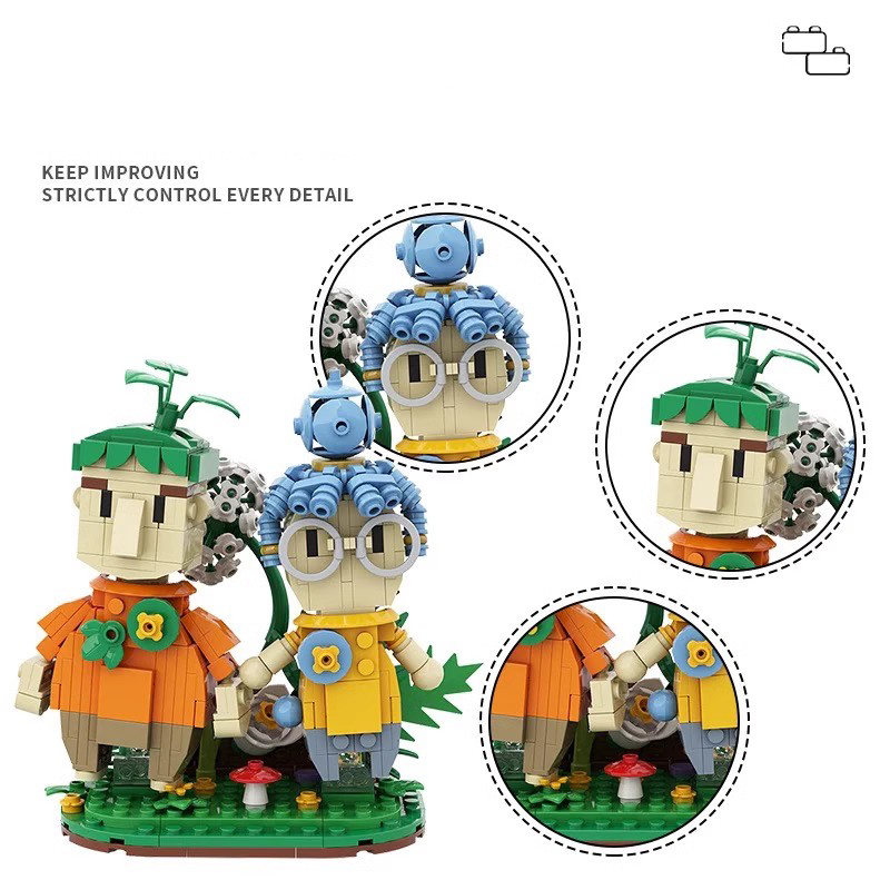 Bricklink-moc-ベース付きの2つのゲームアクショ - Anime Cosplay Ideas Male のレビューと価格