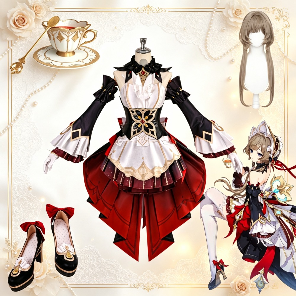 原神 サンドローン マリオネット コスプレ衣装 フルセット  - Anime Cosplay Outfits For Women のレビューと価格