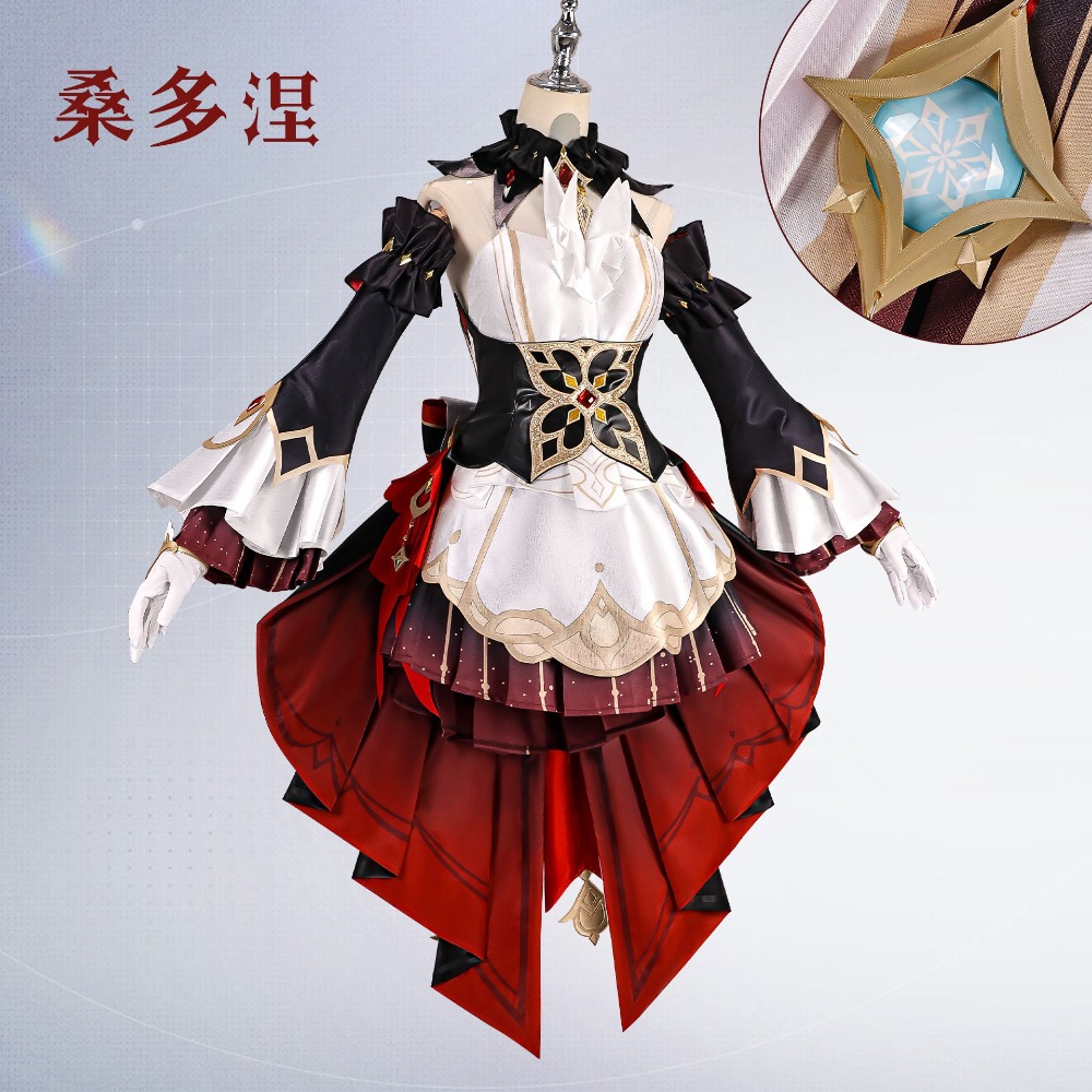 原神 サンドローン マリオネット コスプレ衣装 フルセット  - Anime Cosplay Outfits For Women のレビューと価格